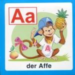 ABC Deutsch lernen. Німецька абетка (картки) - Зображення 6