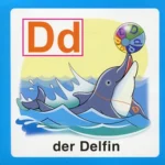 ABC Deutsch lernen. Німецька абетка (картки) - Зображення 7